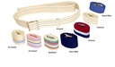 Gait Belts - Natural, Metal Buckle