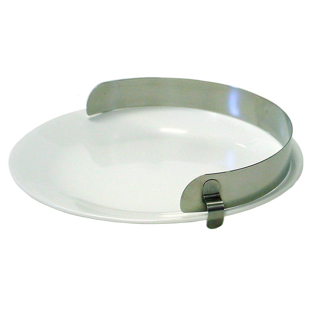 Stainless Plate Guard, Large