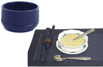 [38008] Weighted Bowl & Soupspoon