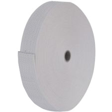 [75228] Webbing, Cotton, White, 1.5&quot;x50yd roll