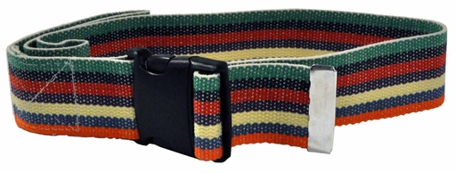 Gait Belts - Rainbow, Plastic Buckle